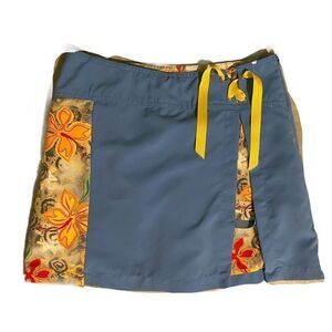 Swing Chick Golf Skort - S blue print insert , polyester